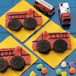 Fire Truck Cookies recipe