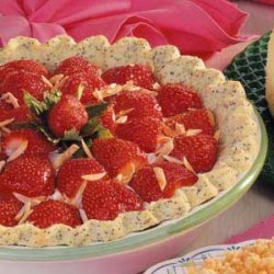 Poppy Seed Strawberry Pie recipe