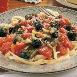 Broccoli Fettuccine recipe