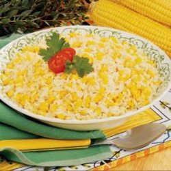 Roasted Corn and Garlic Rice recipe