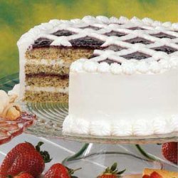Raspberry Walnut Torte recipe