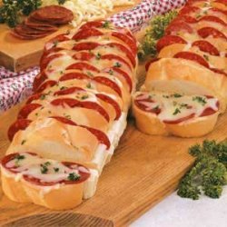Mozzarella Pepperoni Bread recipe