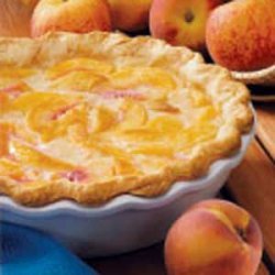 Easy Peach Pie recipe