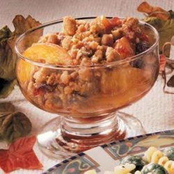 Cranberry Peach Crisp recipe