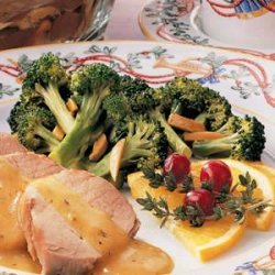 Savory Broccoli Spears recipe