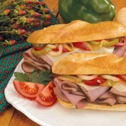 Cheesesteak Subs recipe
