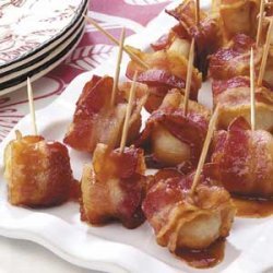 Bacon Water Chestnut Wraps recipe
