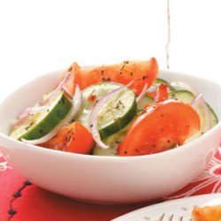 Tomato Cucumber Salad recipe