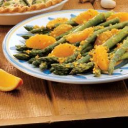 Asparagus with Orange Sauce recipe
