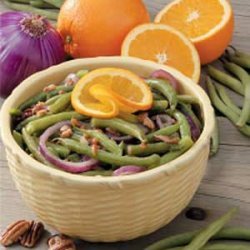 Nutty Onion Green Beans recipe