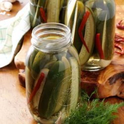 Grandma's Dill Pickles recipe
