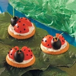 Ladybug Appetizers recipe