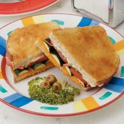 Sourdough Veggie Sandwiches recipe