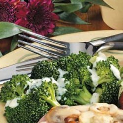 Broccoli with Mustard Sauce recipe