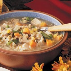 Turkey Rice Soup recipe