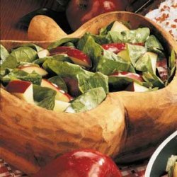 Quick Apple Spinach Salad recipe