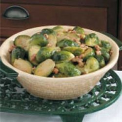 Nutty Brussels Sprouts recipe
