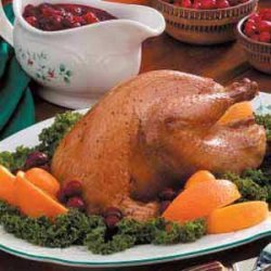 Pheasant with Cranberry Sauce recipe