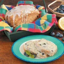 Poppy Seed Blueberry Bread recipe