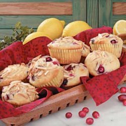 Lemon Cranberry Muffins recipe