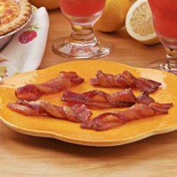 Caramelized Bacon Twists recipe