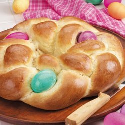 Easter Egg Bread recipe