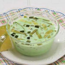 Cabbage-Cucumber Gelatin Cups recipe