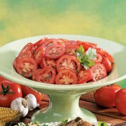 Marinated Plum Tomatoes recipe