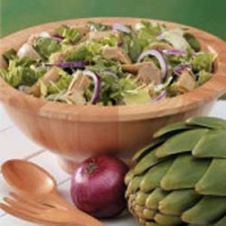 Tossed Salad with Artichokes recipe