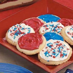 Frosted Butter Cookies recipe