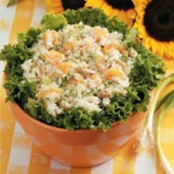 Mandarin Peanut Rice Salad recipe