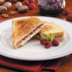 Raspberry Grilled Cheese recipe