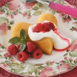Raspberry Cake Hearts recipe