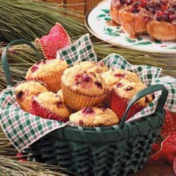 Cranberry Pumpkin Muffins recipe