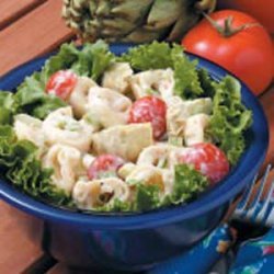 Tortellini Artichoke Salad recipe