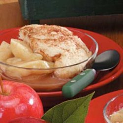 Microwave Apple Cobbler recipe