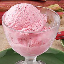 Rhubarb Ice Cream recipe