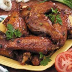 Barbecue Turkey Wings recipe