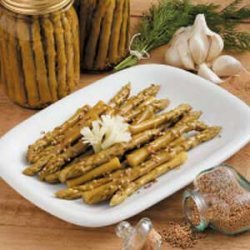 Dilly Pickled Asparagus recipe
