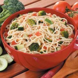Supreme Spaghetti Salad recipe