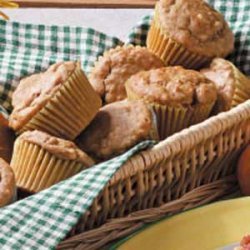 Peanut Butter Oat Muffins recipe