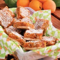 Apricot Walnut Bars recipe