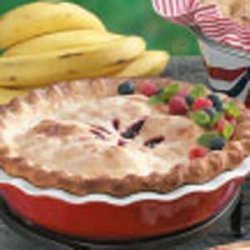 Blueberry Raspberry Pie recipe