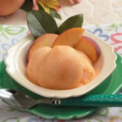 Peach Sorbet recipe