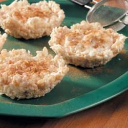 Rice Pudding Tartlets recipe