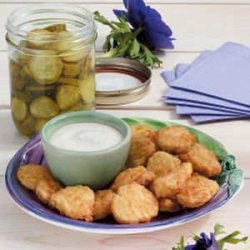 Fried Dill Pickle Coins recipe