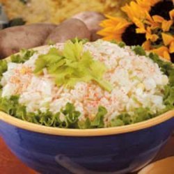 Grated Potato Salad recipe