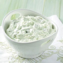 Fluffy Green Grape Salad recipe