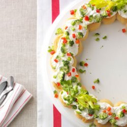 Appetizer Wreath recipe