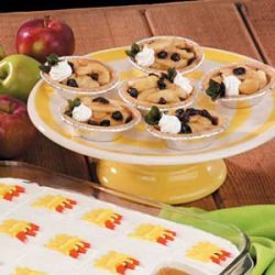 Raisin Apple Tartlets recipe